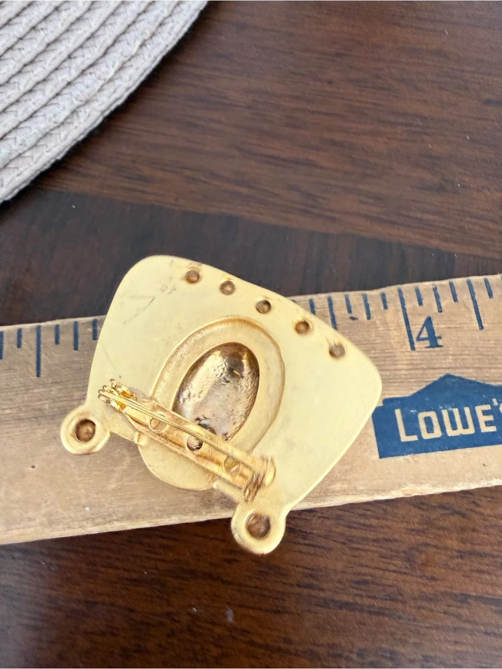 Vintage Gold Tone Brooch